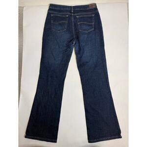 Lee Womens Jeans Natural Bootcut Just Below The Waist Size 12 Blue Medium Wash